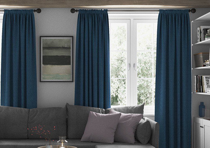 Nova, Royal - Made to Measure Curtains - Image 3